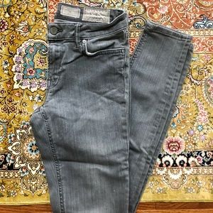 All saints grey skinny jeans